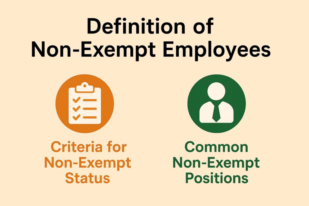 Definition of Non-Exempt Employees