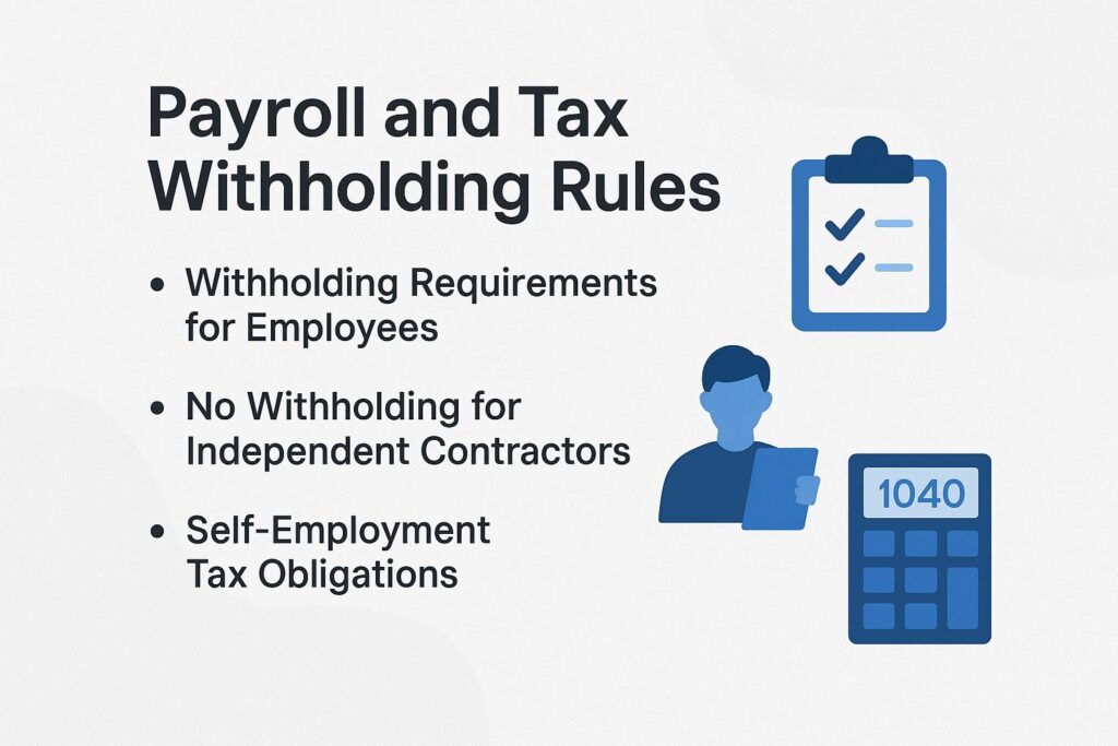 Payroll and Tax Withholding Rules